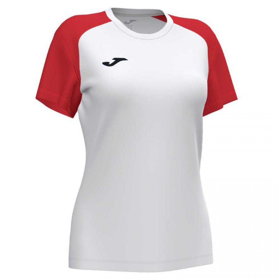 Joma Academy IV White Red Women''s T-Shirt  Offer + Cheap