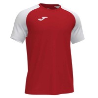 Camiseta Joma Academy IV Rojo Blanco  Oferta + Barato