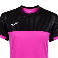 Joma Montreal Rose Noir T-Shirt Femme  Offre - Pas cher