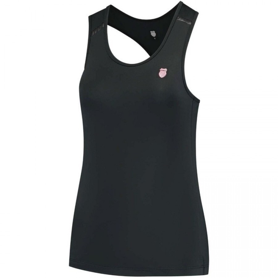 T-shirt femme Kswiss Hypercourt 4 Noir  Offre - Pas cher