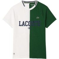 Camiseta Lacoste Daniil Medvedev Blanco Green  Offer + Cheap