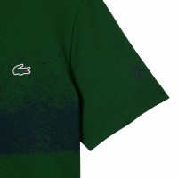 Lacoste Novak Djokovic Green Navy Blue T-Shirt  Offer + Cheap