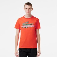 Camiseta Lacoste Sport Algodon Ecologico Orange   Oferta + Barato