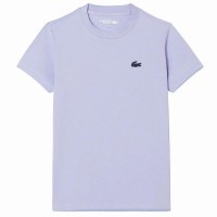 Camiseta Feminina Lacoste Sport Blue Violet  Oferta + Barato