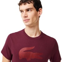 Lacoste Sport Burgundy T-Shirt  Offer + Cheap