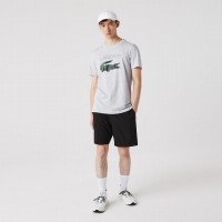 Camiseta Lacoste Sport Gris Vigor  Oferta + Barato