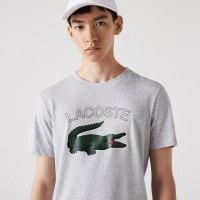 Camiseta Lacoste Sport Gris Vigor  Oferta + Barato