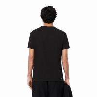 Camiseta Lacoste Sport Negro Kaki  Oferta + Barato