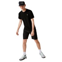 Camiseta Lacoste Sport Regular Fit Negro  Oferta + Barato