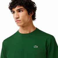 Camiseta Lacoste Sport Regular Fit Verde Escuro  Oferta + Barato