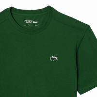 Camiseta Lacoste Sport Regular Fit Verde Escuro  Oferta + Barato