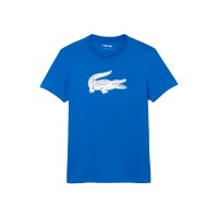 Camiseta Lacoste Sport Transpirable Azul  Oferta + Barato