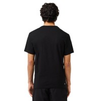 Lacoste Ultra Dry T-Shirt Black White  Offer + Cheap
