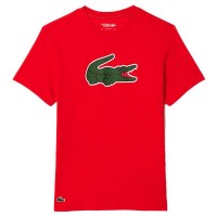 Lacoste Ultra Dry Red T-Shirt  Offer + Cheap