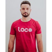Essência da camiseta louca Borgonha Branca  Oferta + Barato