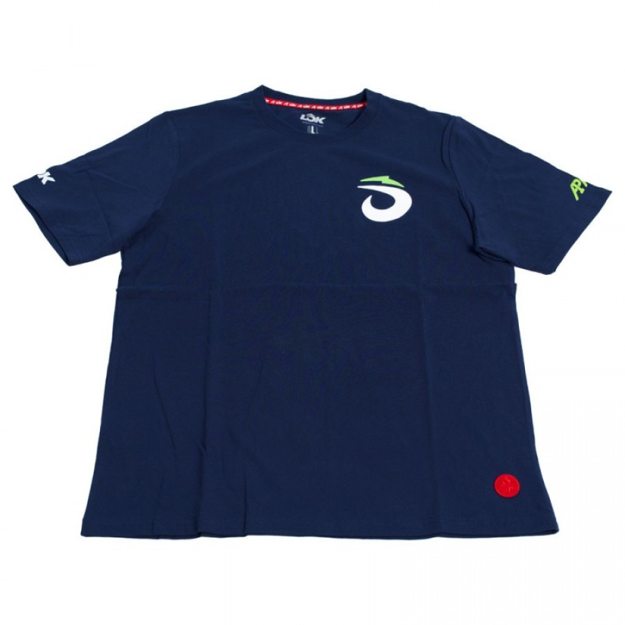 Camiseta Lok A1 Padel Glacier Azul Marino