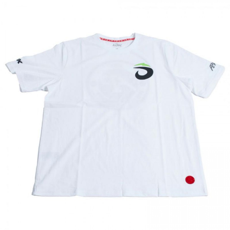 Camiseta Lok A1 Padel Glacier Blanco Mujer