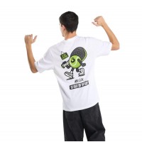 Camiseta Lok Out Of Office Blanco  Oferta + Barato