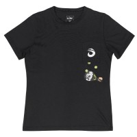 Camiseta Feminina Lok The Juggler Preta  Oferta + Barato