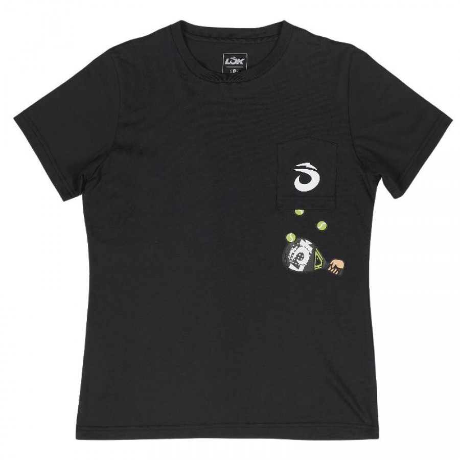 Camiseta Feminina Lok The Juggler Preta  Oferta + Barato