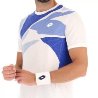 T-shirt Lotto Tech I D2 White Gloss Blue  Offer + Cheap