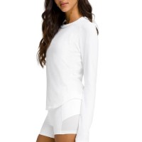 Wilson All Day T-shirt bianca a maniche lunghe da donna  Offerta + Economico