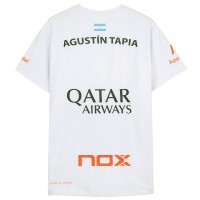 Camiseta Nox Agustin Tapia Sponsors AT10 Blanco 2024  Oferta + Barato