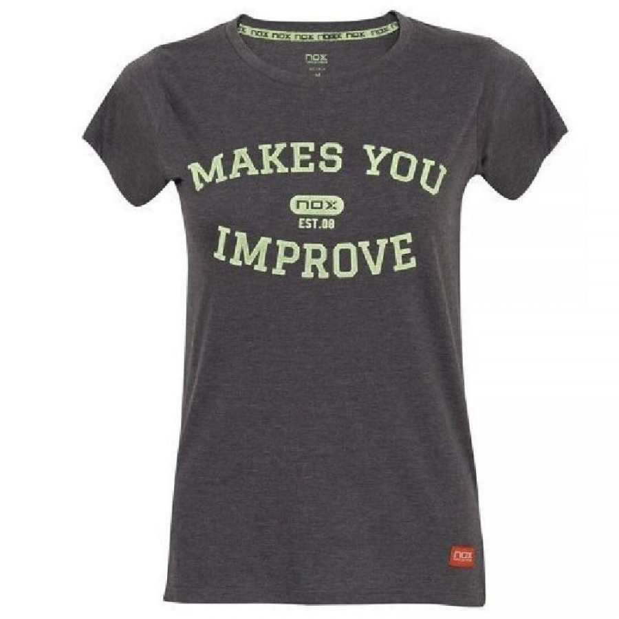 Nox Basic Gray Women''s T-Shirt  Offer + Cheap