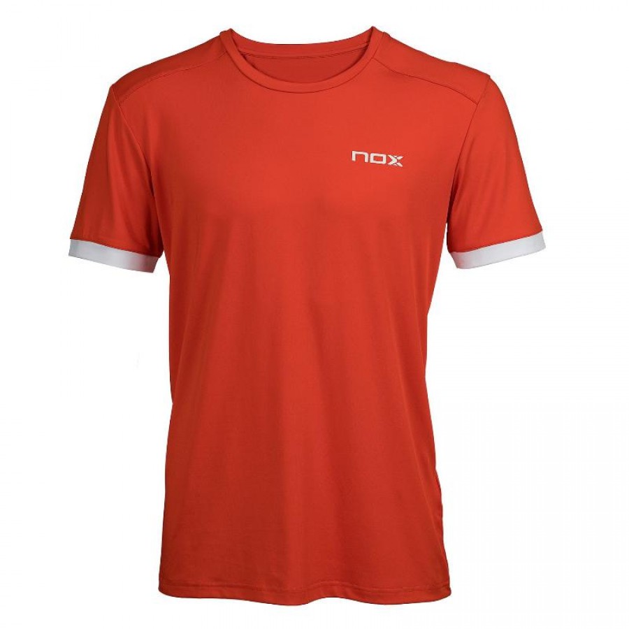 T-Shirt Nox Team Red Logo white
