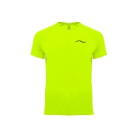 Tournoi de padelpoint Camiseta Amarillo Fluor  Offre - Pas cher