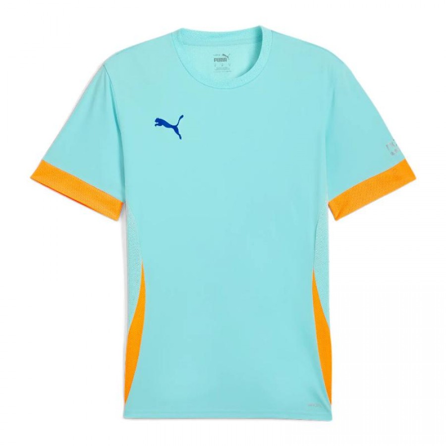 Camiseta Puma Individual Azul  Oferta + Barato