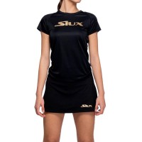 Siux Club Noir T-Shirt Femme  Offre - Pas cher
