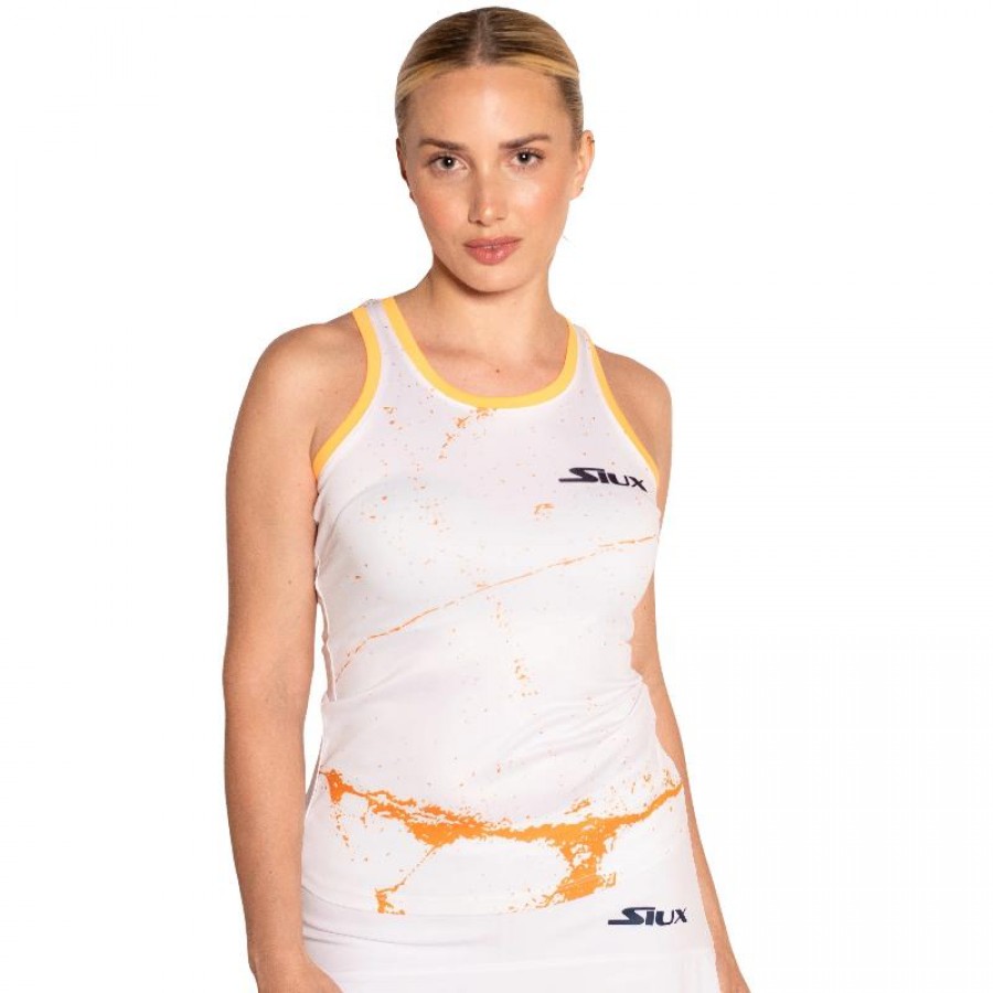 Camiseta Siux Splash Blanco Mujer  Oferta + Barato