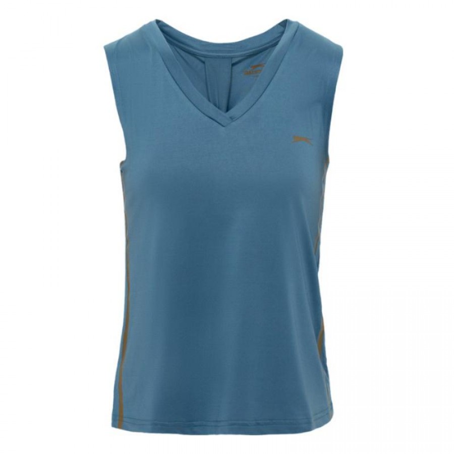 T-shirt Femme Slazenger Lola Bleu  Offre - Pas cher