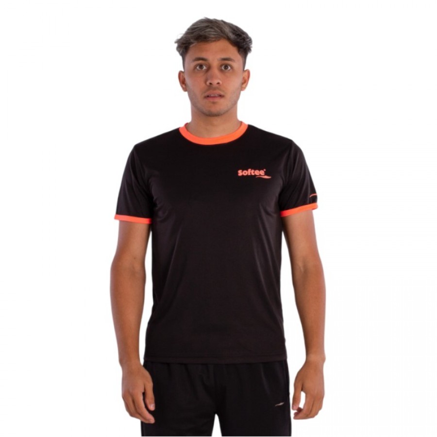 Camiseta Softee Galaxy Black Coral Fluor  Oferta + Barato