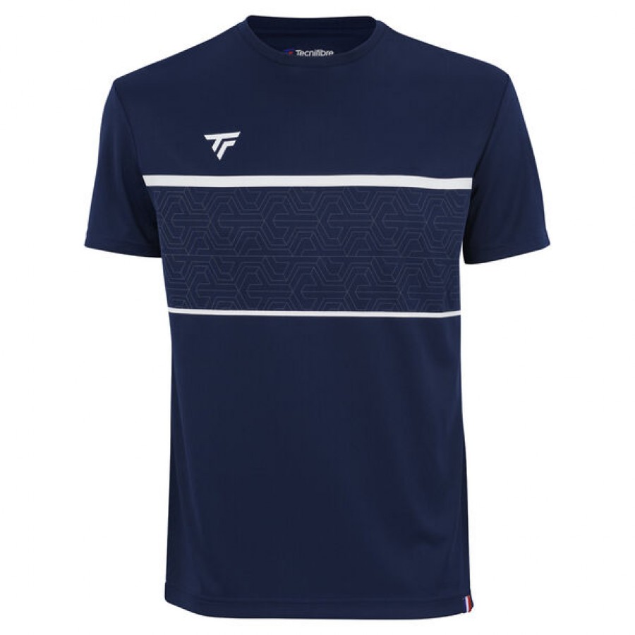 Camiseta Tecnifibre Team Marino  Offre - Pas cher