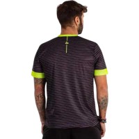 Vibora Black Mamba X Anniversary T-Shirt Noir Jaune Fluor  Offre - Pas cher