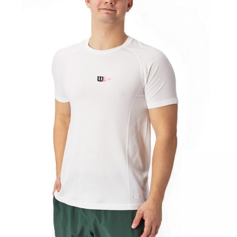 Wilson Bela Seamless Crew White T-Shirt