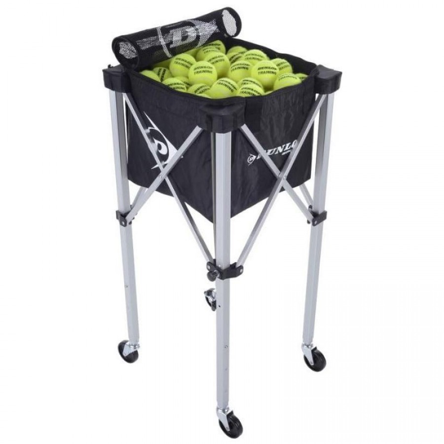 Cesto Bolas Dunlop 144 Pelotas  Oferta + Barato