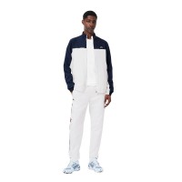 Chandal Lacoste Sport Blanco Azul Marino  Oferta + Barato