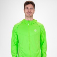 Chaqueta Bidi Badu Crew Hood Verde Neon  Oferta + Barato