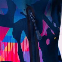 Chaqueta Bidi Badu Wild Arts Printed Azul Oscuro Rojo Mix  Offer + Cheap
