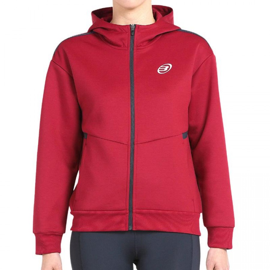 Chaqueta Bullpadel Gemma Triay Yesca 24V Cereza  Oferta + Barato