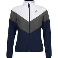 Jaqueta Head Club 22 Azul Marinho Branco Feminino  Oferta + Barato