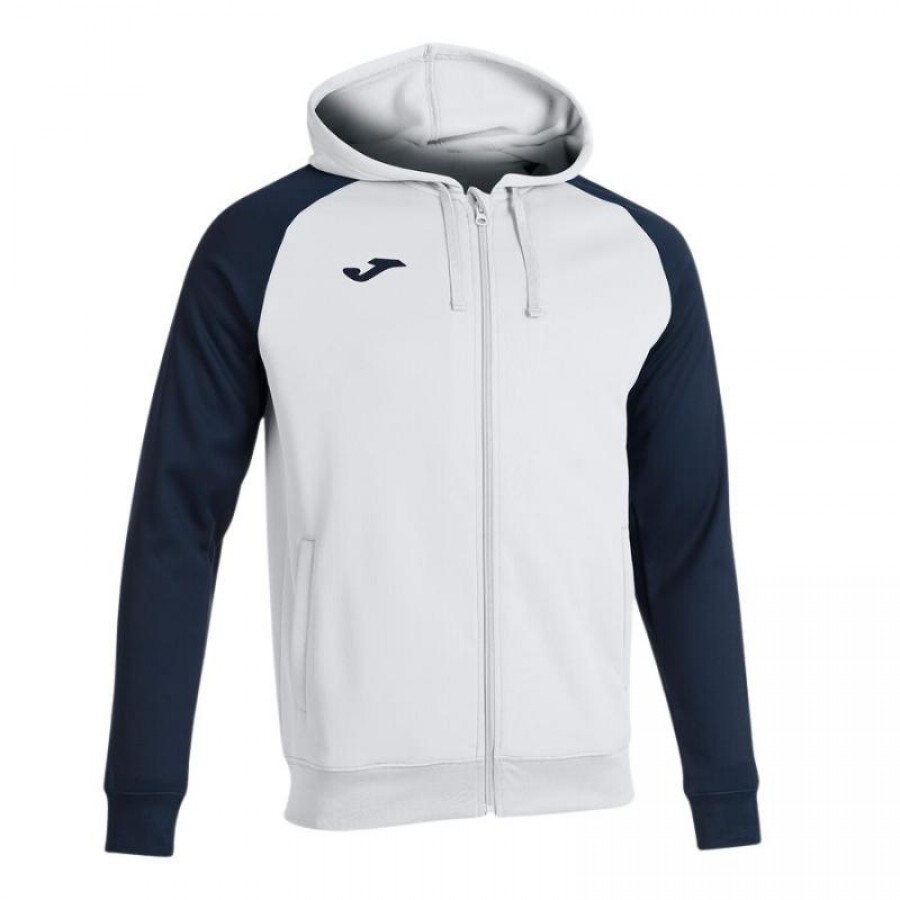 Joma Academy IV White Navy Blue Jacket  Offer + Cheap