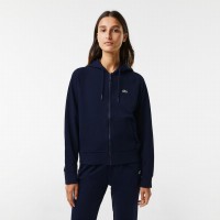 Women''s Navy Blue Lacoste Jacket  Offer + Cheap