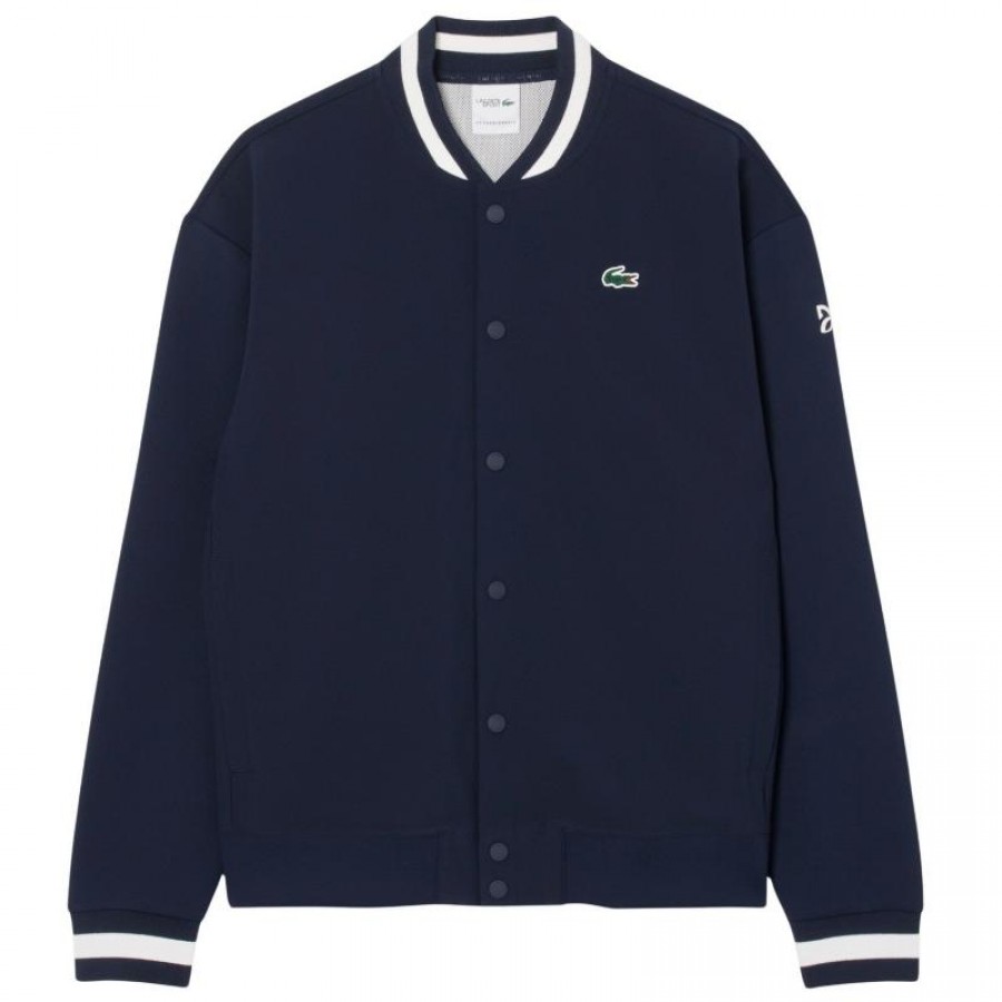 Casaco Lacoste Novak Djokovic Azul Marinho  Oferta + Barato