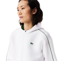 Veste Femme Lacoste Ultra Dry Blanc  Offre - Pas cher
