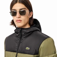 Jaqueta Lacoste Khaki Green Black  Oferta + Barato