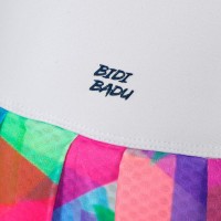 Falda Bidi Badu Kaleido Plissé Blanco Mix  Offre - Pas cher